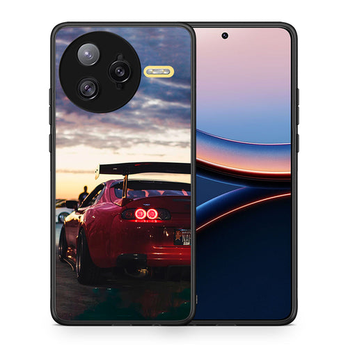 Θήκη Xiaomi Poco F7 Ultra Racing Supra από τη Smartfits με σχέδιο στο πίσω μέρος και μαύρο περίβλημα | Xiaomi Poco F7 Ultra Racing Supra case with colorful back and black bezels