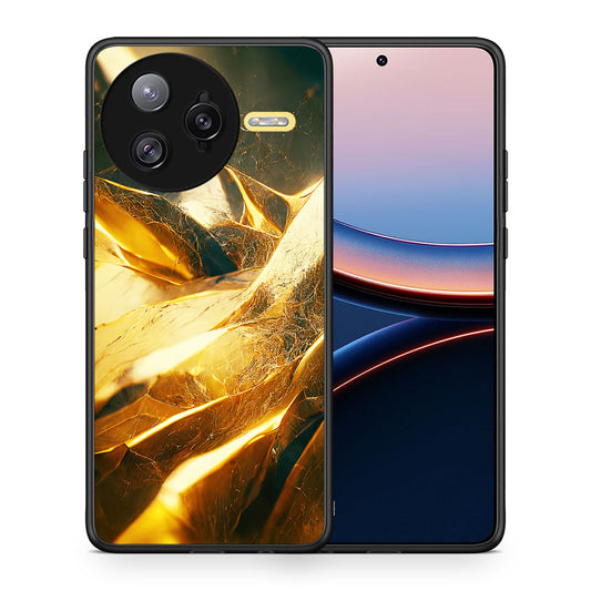 Θήκη Xiaomi Poco F7 Ultra Real Gold από τη Smartfits με σχέδιο στο πίσω μέρος και μαύρο περίβλημα | Xiaomi Poco F7 Ultra Real Gold case with colorful back and black bezels