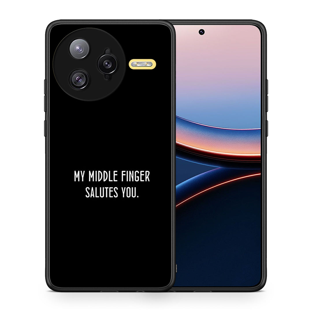 Θήκη Xiaomi Poco F7 Ultra Salute από τη Smartfits με σχέδιο στο πίσω μέρος και μαύρο περίβλημα | Xiaomi Poco F7 Ultra Salute case with colorful back and black bezels