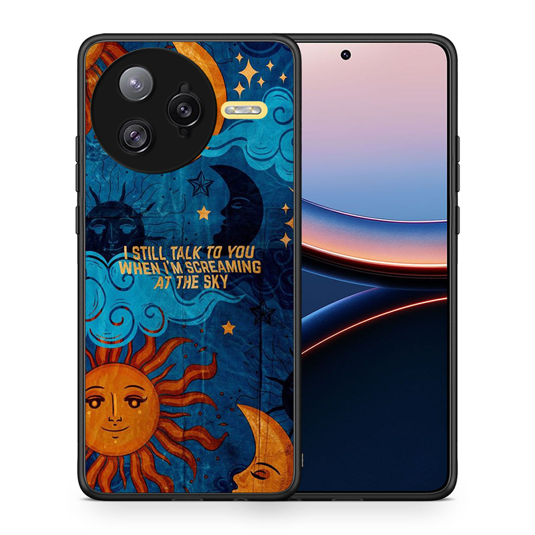 Θήκη Xiaomi Poco F7 Ultra Screaming Sky από τη Smartfits με σχέδιο στο πίσω μέρος και μαύρο περίβλημα | Xiaomi Poco F7 Ultra Screaming Sky case with colorful back and black bezels