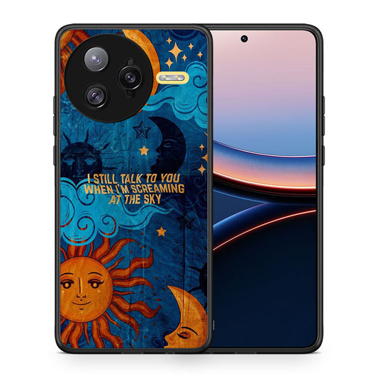 Θήκη Xiaomi Poco F7 Ultra Screaming Sky από τη Smartfits με σχέδιο στο πίσω μέρος και μαύρο περίβλημα | Xiaomi Poco F7 Ultra Screaming Sky case with colorful back and black bezels