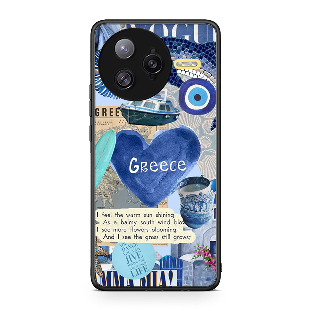 Xiaomi Poco F7 Ultra Summer In Greece Θήκη από τη Smartfits με σχέδιο στο πίσω μέρος και μαύρο περίβλημα | Smartphone case with colorful back and black bezels by Smartfits