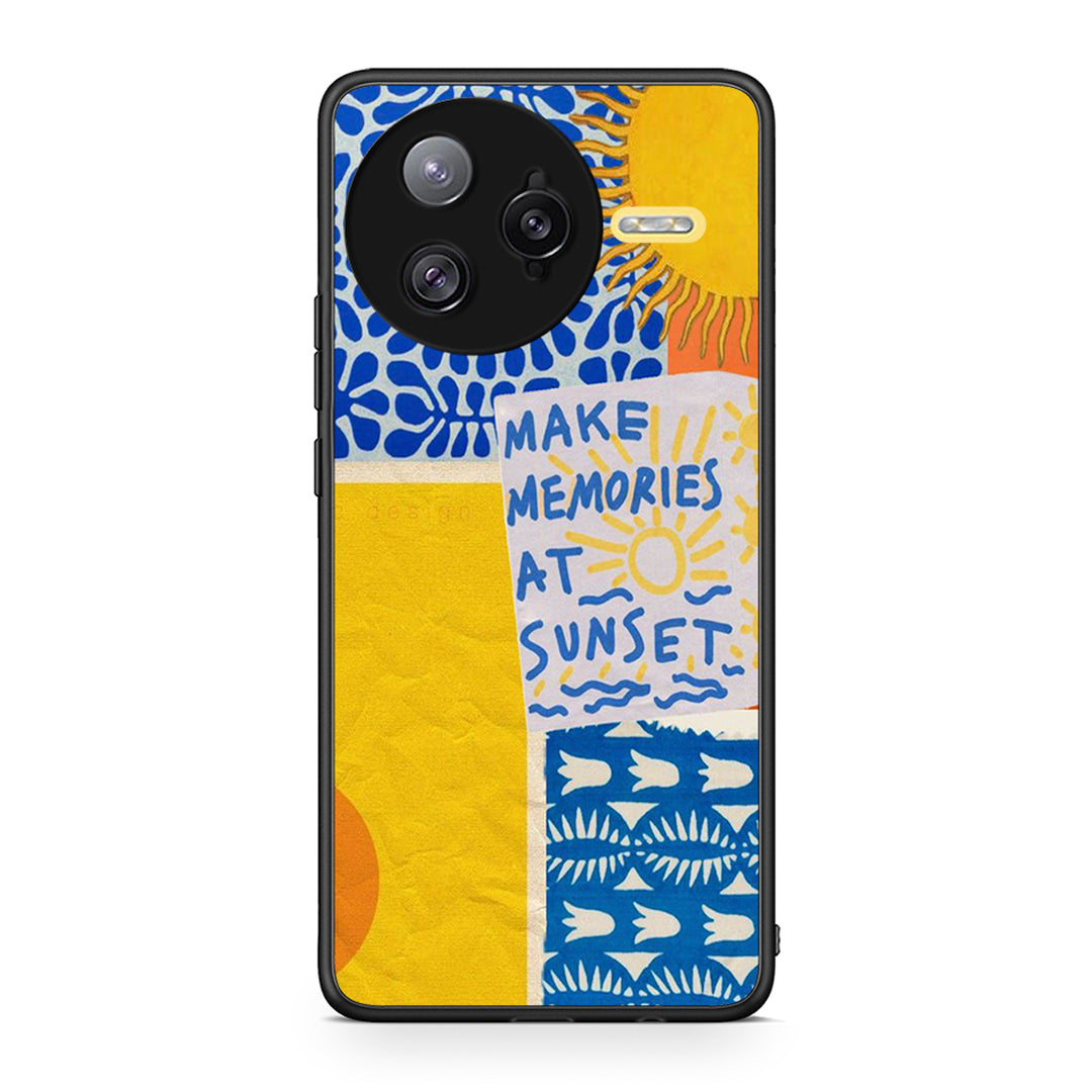 Xiaomi Poco F7 Ultra Sunset Memories Θήκη από τη Smartfits με σχέδιο στο πίσω μέρος και μαύρο περίβλημα | Smartphone case with colorful back and black bezels by Smartfits