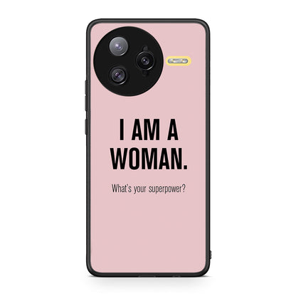 Xiaomi Poco F7 Ultra Superpower Woman θήκη από τη Smartfits με σχέδιο στο πίσω μέρος και μαύρο περίβλημα | Smartphone case with colorful back and black bezels by Smartfits