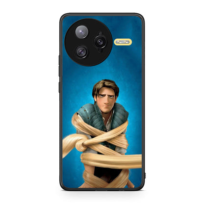 Xiaomi Poco F7 Ultra Tangled 1 Θήκη Αγίου Βαλεντίνου από τη Smartfits με σχέδιο στο πίσω μέρος και μαύρο περίβλημα | Smartphone case with colorful back and black bezels by Smartfits