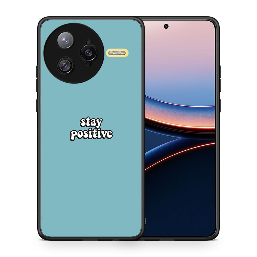Θήκη Xiaomi Poco F7 Ultra Positive Text από τη Smartfits με σχέδιο στο πίσω μέρος και μαύρο περίβλημα | Xiaomi Poco F7 Ultra Positive Text case with colorful back and black bezels