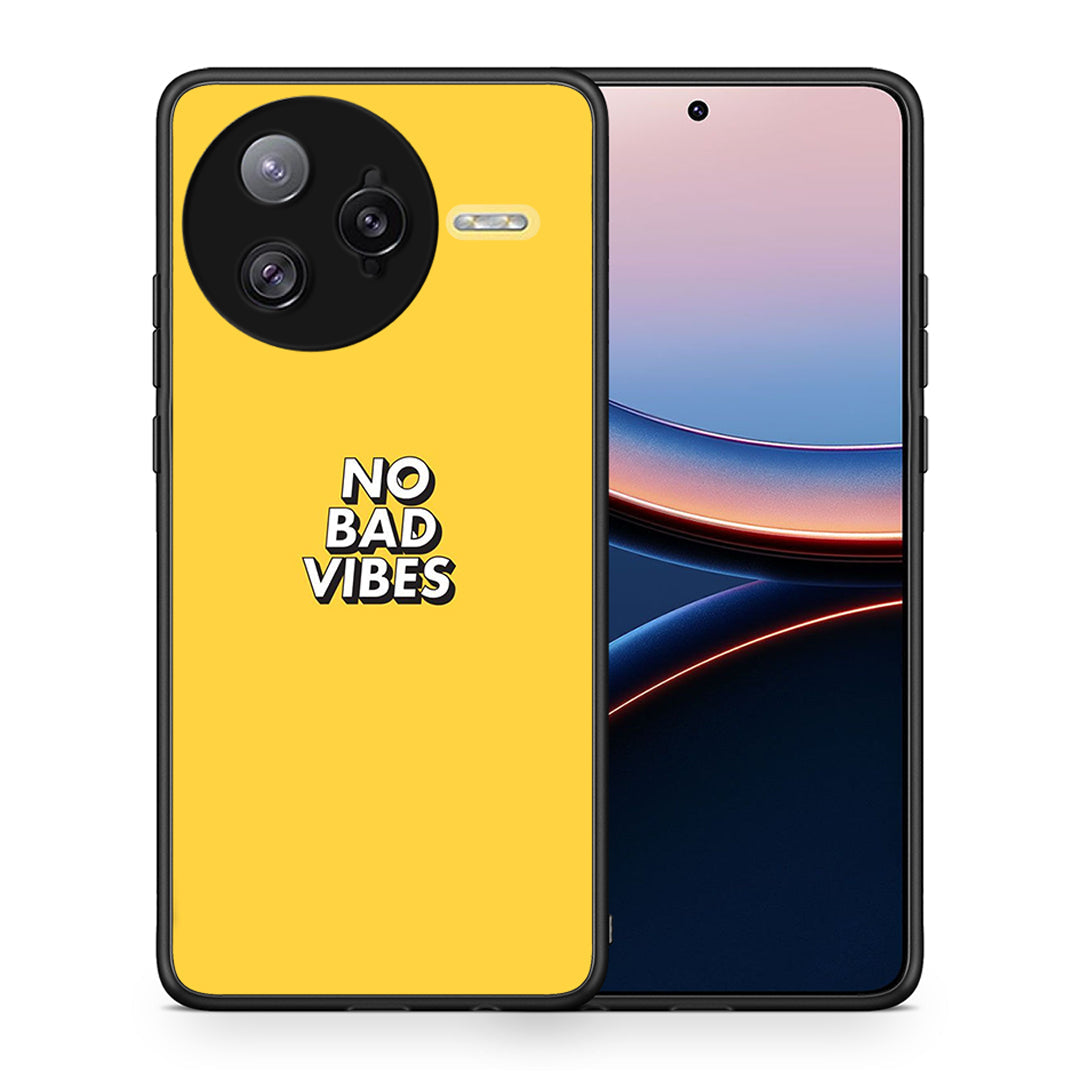 Θήκη Xiaomi Poco F7 Ultra Vibes Text από τη Smartfits με σχέδιο στο πίσω μέρος και μαύρο περίβλημα | Xiaomi Poco F7 Ultra Vibes Text case with colorful back and black bezels