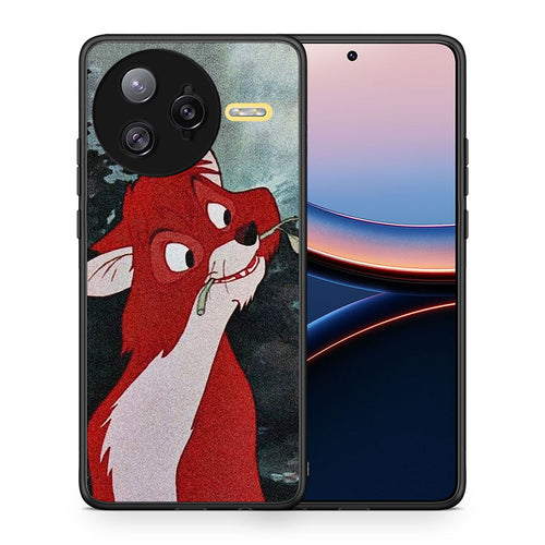 Θήκη Xiaomi Poco F7 Ultra Tod And Vixey Love 1 από τη Smartfits με σχέδιο στο πίσω μέρος και μαύρο περίβλημα | Xiaomi Poco F7 Ultra Tod And Vixey Love 1 case with colorful back and black bezels