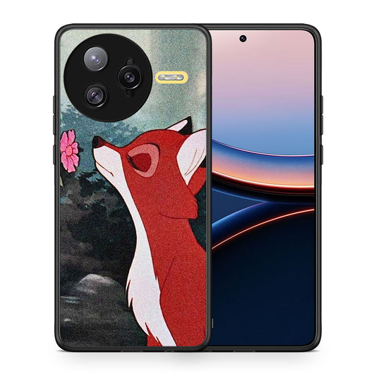 Θήκη Xiaomi Poco F7 Ultra Tod And Vixey Love 2 από τη Smartfits με σχέδιο στο πίσω μέρος και μαύρο περίβλημα | Xiaomi Poco F7 Ultra Tod And Vixey Love 2 case with colorful back and black bezels
