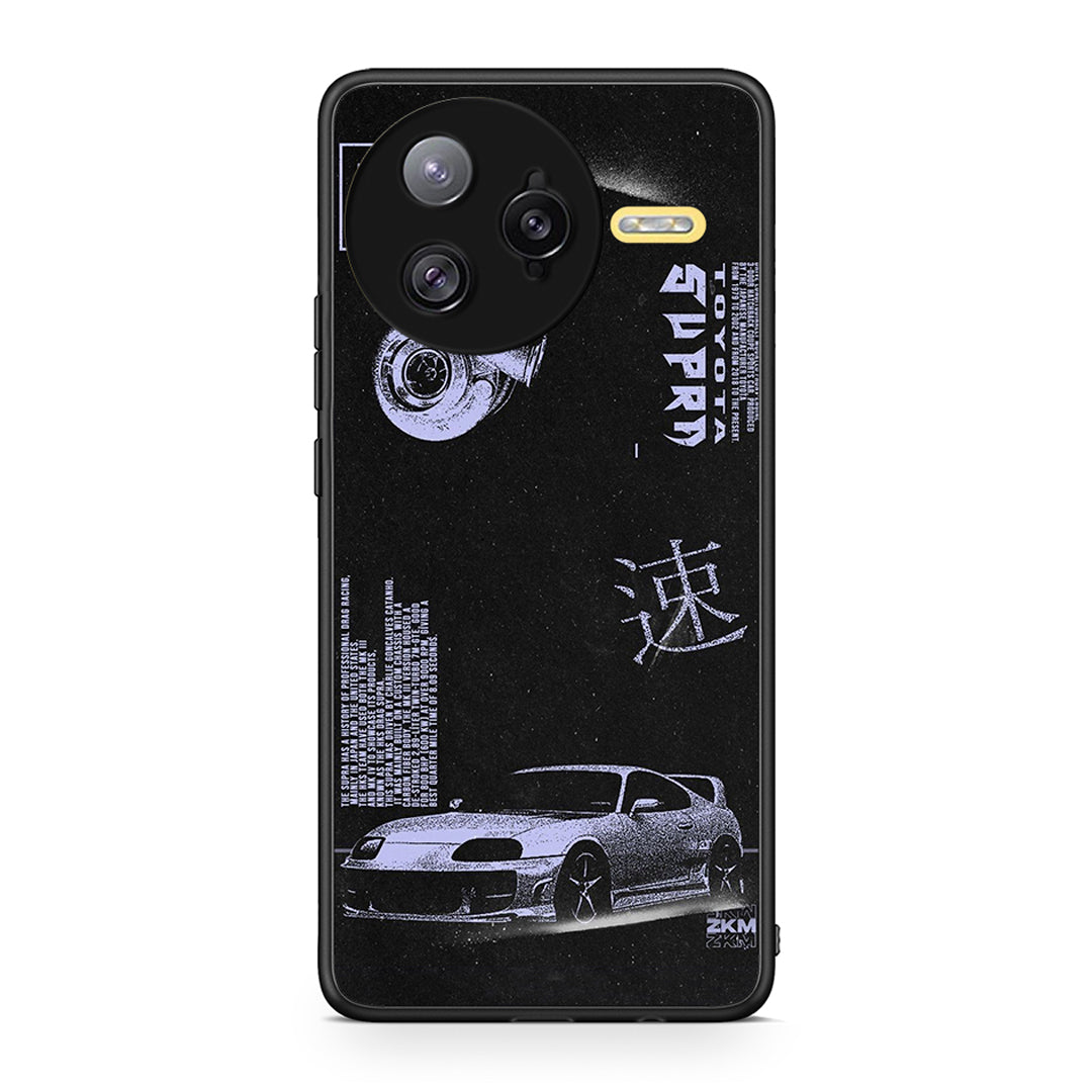 Xiaomi Poco F7 Ultra Tokyo Drift Θήκη Αγίου Βαλεντίνου από τη Smartfits με σχέδιο στο πίσω μέρος και μαύρο περίβλημα | Smartphone case with colorful back and black bezels by Smartfits