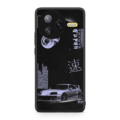 Xiaomi Poco F7 Ultra Tokyo Drift Θήκη Αγίου Βαλεντίνου από τη Smartfits με σχέδιο στο πίσω μέρος και μαύρο περίβλημα | Smartphone case with colorful back and black bezels by Smartfits