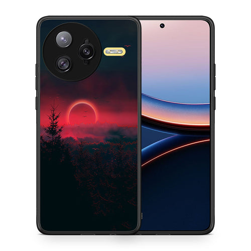 Θήκη Xiaomi Poco F7 Ultra Sunset Tropic από τη Smartfits με σχέδιο στο πίσω μέρος και μαύρο περίβλημα | Xiaomi Poco F7 Ultra Sunset Tropic case with colorful back and black bezels