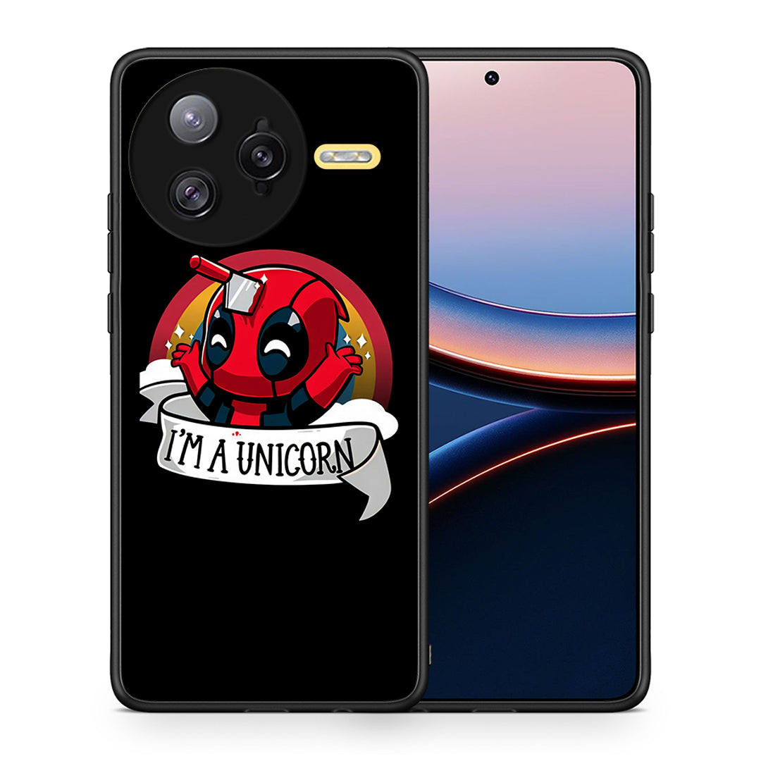 Θήκη Xiaomi Poco F7 Ultra Unicorn Deadpool από τη Smartfits με σχέδιο στο πίσω μέρος και μαύρο περίβλημα | Xiaomi Poco F7 Ultra Unicorn Deadpool case with colorful back and black bezels