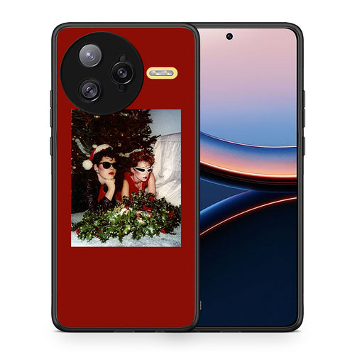 Θήκη Xiaomi Poco F7 Ultra Waiting For Xmas από τη Smartfits με σχέδιο στο πίσω μέρος και μαύρο περίβλημα | Xiaomi Poco F7 Ultra Waiting For Xmas case with colorful back and black bezels