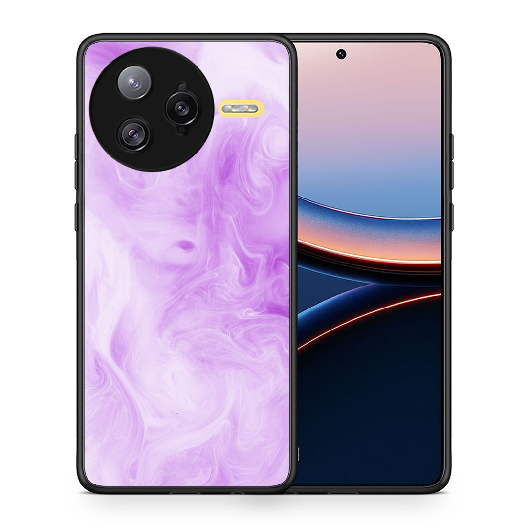 Θήκη Xiaomi Poco F7 Ultra Lavender Watercolor από τη Smartfits με σχέδιο στο πίσω μέρος και μαύρο περίβλημα | Xiaomi Poco F7 Ultra Lavender Watercolor case with colorful back and black bezels