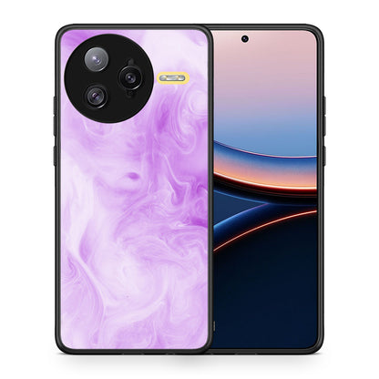 Θήκη Xiaomi Poco F7 Ultra Lavender Watercolor από τη Smartfits με σχέδιο στο πίσω μέρος και μαύρο περίβλημα | Xiaomi Poco F7 Ultra Lavender Watercolor case with colorful back and black bezels