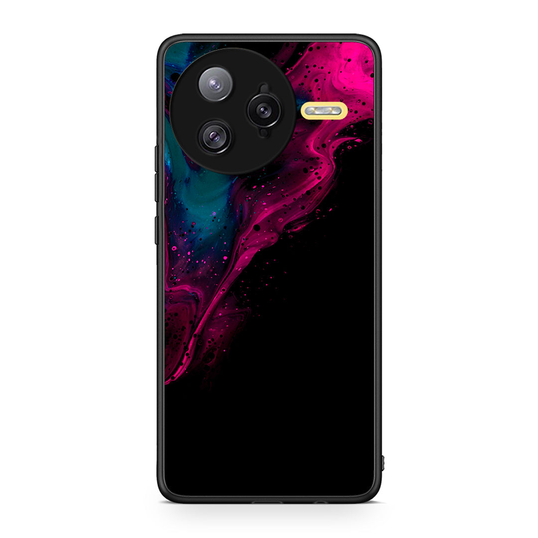 4 - Xiaomi Poco F7 Ultra Pink Black Watercolor case, cover, bumper