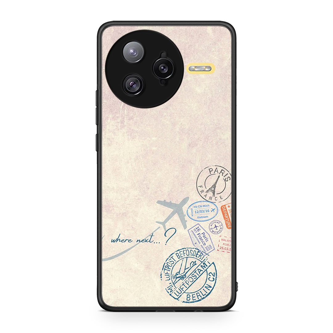 Xiaomi Poco F7 Ultra Where Next Θήκη από τη Smartfits με σχέδιο στο πίσω μέρος και μαύρο περίβλημα | Smartphone case with colorful back and black bezels by Smartfits