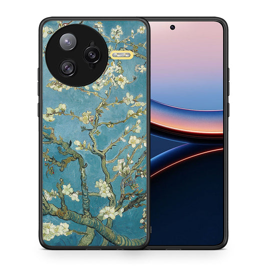 Θήκη Xiaomi Poco F7 Ultra White Blossoms από τη Smartfits με σχέδιο στο πίσω μέρος και μαύρο περίβλημα | Xiaomi Poco F7 Ultra White Blossoms case with colorful back and black bezels