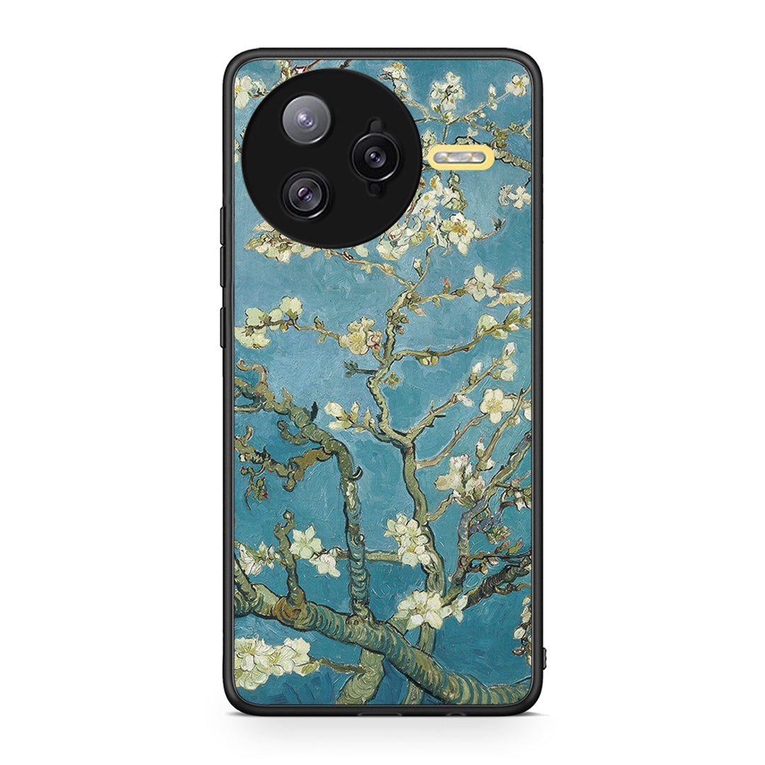 Xiaomi Poco F7 Ultra White Blossoms θήκη από τη Smartfits με σχέδιο στο πίσω μέρος και μαύρο περίβλημα | Smartphone case with colorful back and black bezels by Smartfits