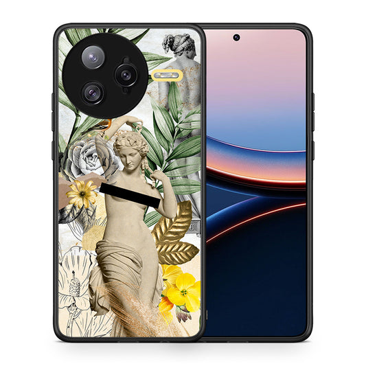 Θήκη Xiaomi Poco F7 Ultra Woman Statue από τη Smartfits με σχέδιο στο πίσω μέρος και μαύρο περίβλημα | Xiaomi Poco F7 Ultra Woman Statue case with colorful back and black bezels