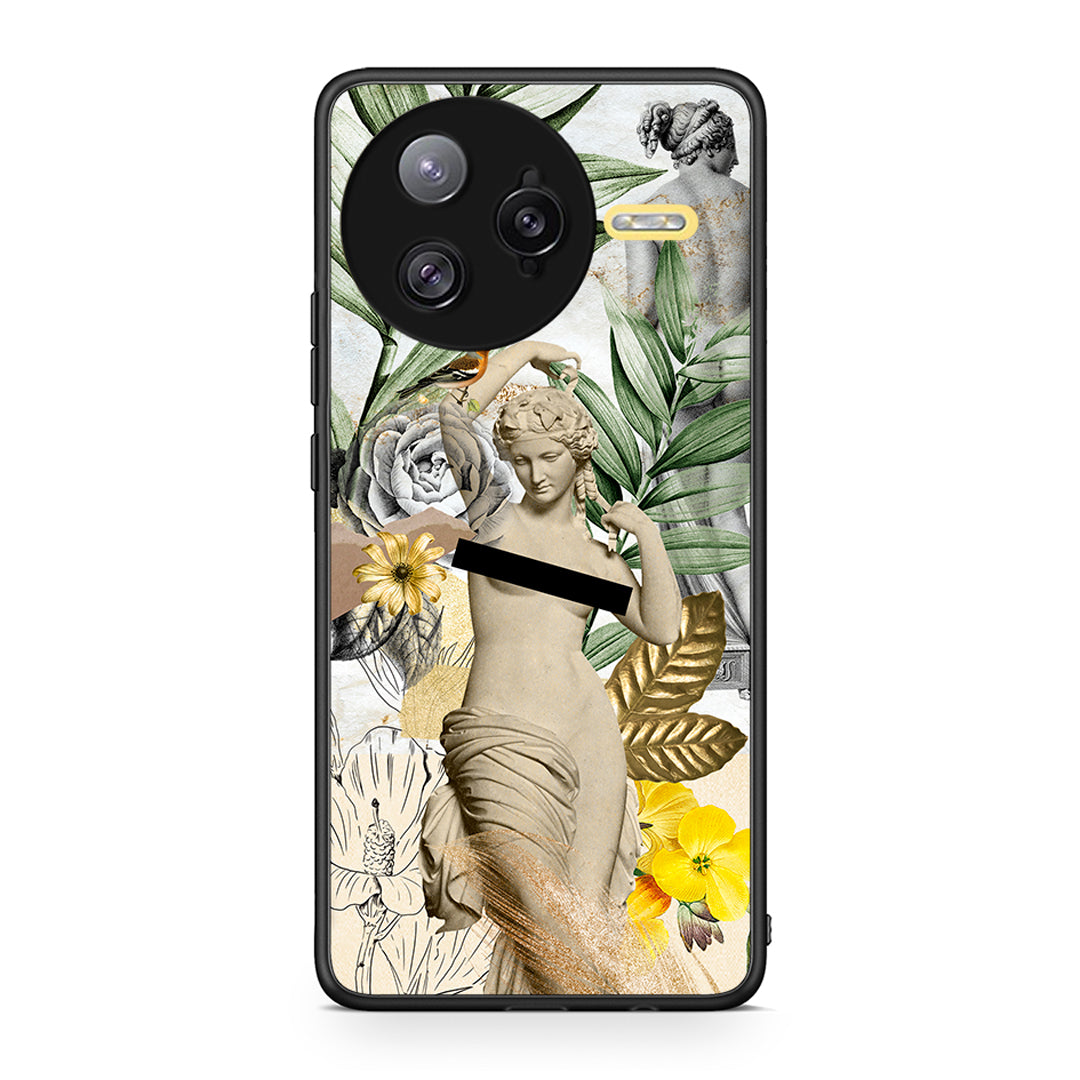 Xiaomi Poco F7 Ultra Woman Statue θήκη από τη Smartfits με σχέδιο στο πίσω μέρος και μαύρο περίβλημα | Smartphone case with colorful back and black bezels by Smartfits