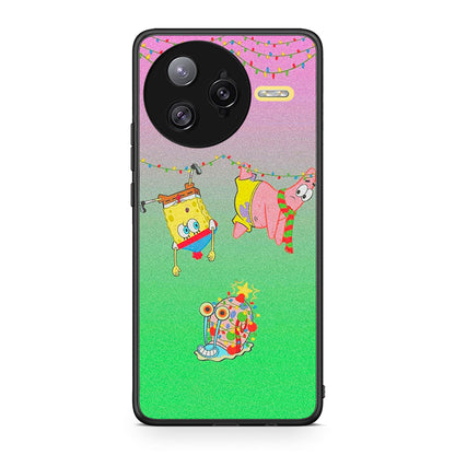 Xiaomi Poco F7 Ultra Xmas Lights θήκη από τη Smartfits με σχέδιο στο πίσω μέρος και μαύρο περίβλημα | Smartphone case with colorful back and black bezels by Smartfits
