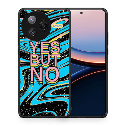 Θήκη Xiaomi Poco F7 Ultra Yes But No από τη Smartfits με σχέδιο στο πίσω μέρος και μαύρο περίβλημα | Xiaomi Poco F7 Ultra Yes But No case with colorful back and black bezels