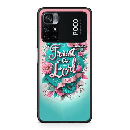 Xiaomi Poco M4 Pro 4G Lord Trust θήκη από τη Smartfits με σχέδιο στο πίσω μέρος και μαύρο περίβλημα | Smartphone case with colorful back and black bezels by Smartfits