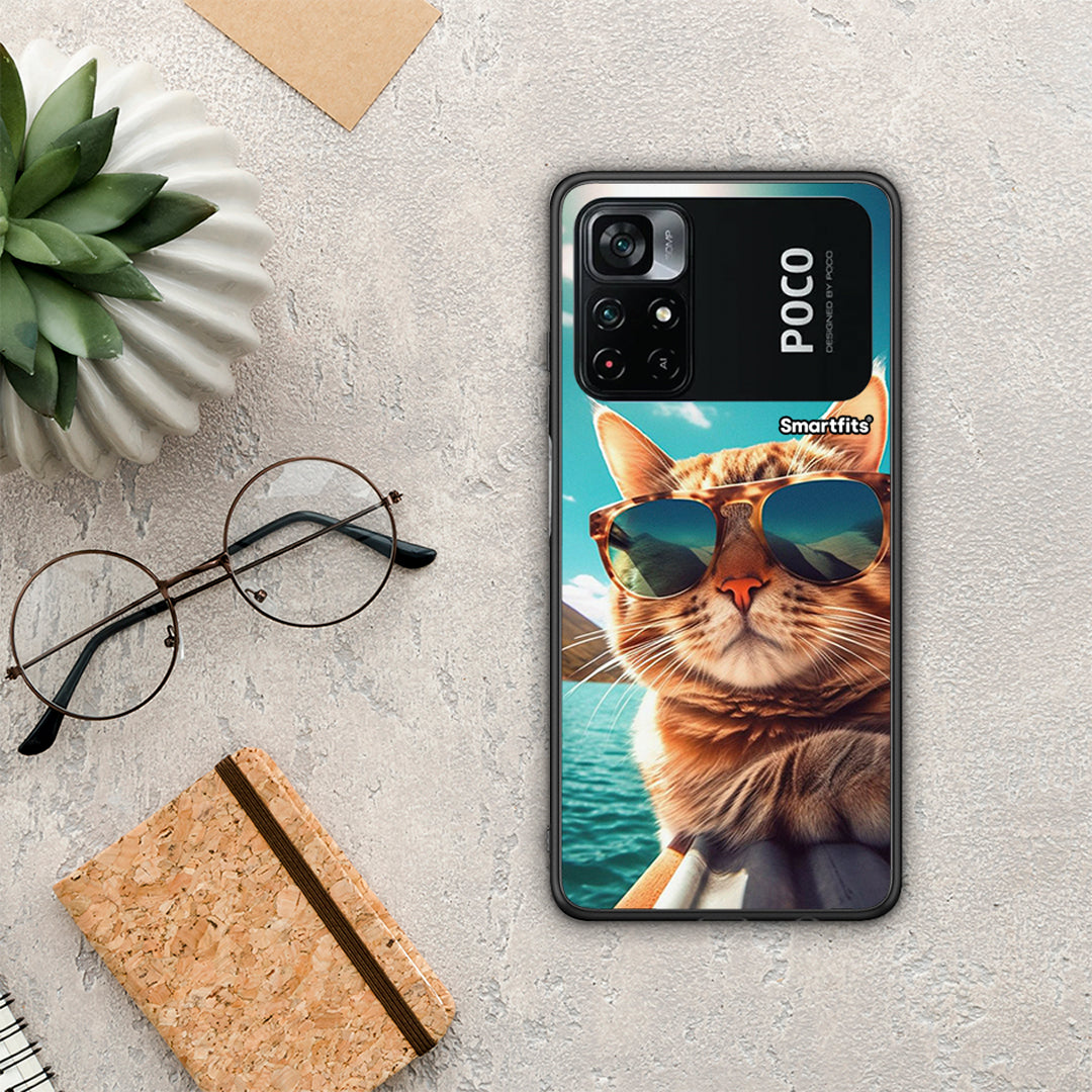 Summer Cat - Xiaomi Poco M4 Pro 4G θήκη