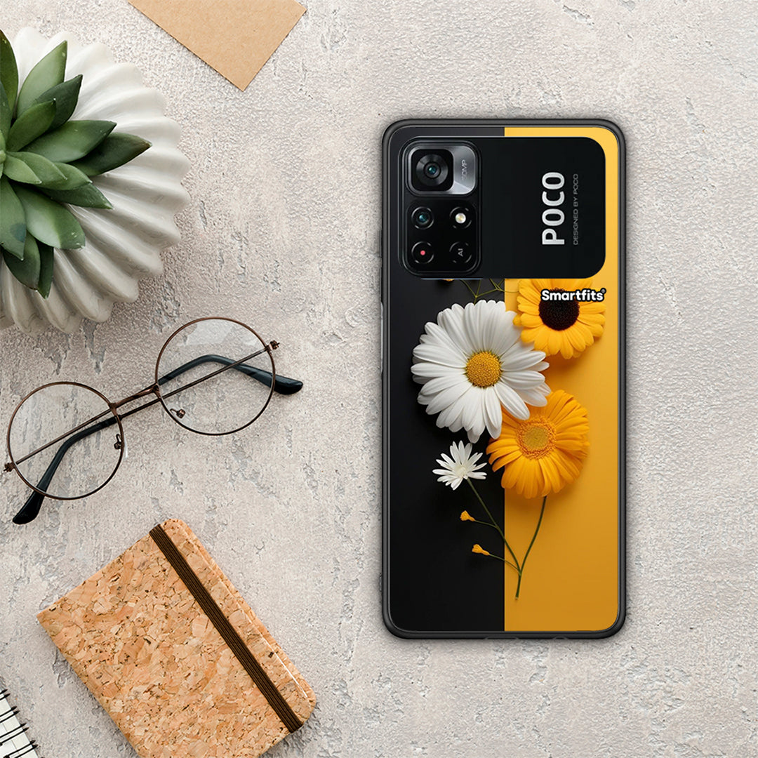 Yellow Daisies - Xiaomi Poco M4 Pro 4G θήκη