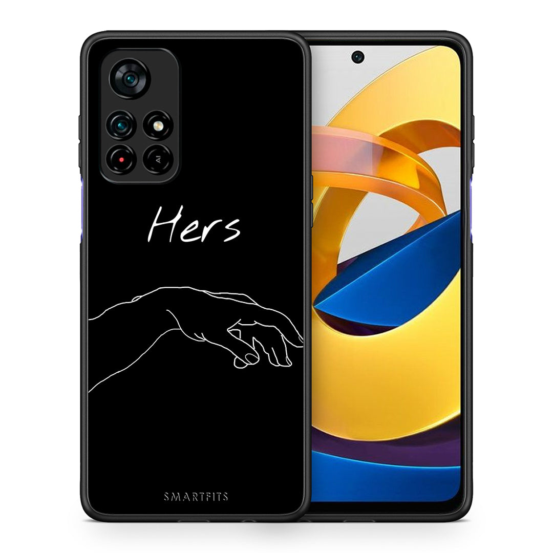 Θήκη Αγίου Βαλεντίνου Xiaomi Poco M4 Pro 5G Aeshetic Love 1 από τη Smartfits με σχέδιο στο πίσω μέρος και μαύρο περίβλημα | Xiaomi Poco M4 Pro 5G Aeshetic Love 1 case with colorful back and black bezels