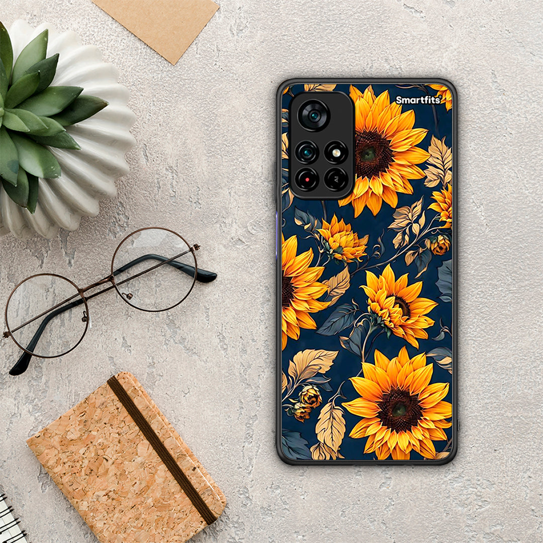 Autumn Sunflowers - Xiaomi Redmi Note 11S 5G θήκη