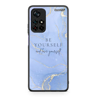 Thumbnail for Xiaomi Poco M4 Pro 5G Be Yourself θήκη από τη Smartfits με σχέδιο στο πίσω μέρος και μαύρο περίβλημα | Smartphone case with colorful back and black bezels by Smartfits