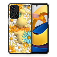 Thumbnail for Θήκη Xiaomi Poco M4 Pro 5G Bubble Daisies από τη Smartfits με σχέδιο στο πίσω μέρος και μαύρο περίβλημα | Xiaomi Poco M4 Pro 5G Bubble Daisies case with colorful back and black bezels