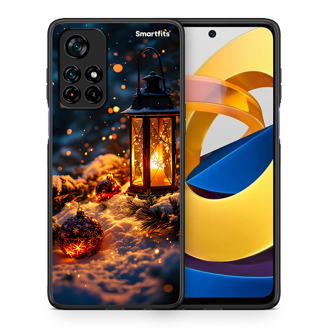 Θήκη Xiaomi Poco M4 Pro 5G Christmas Ornaments από τη Smartfits με σχέδιο στο πίσω μέρος και μαύρο περίβλημα | Xiaomi Poco M4 Pro 5G Christmas Ornaments case with colorful back and black bezels