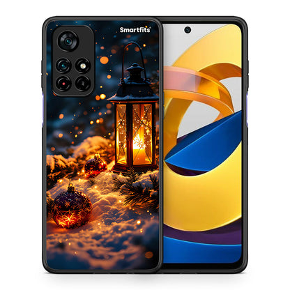 Θήκη Xiaomi Poco M4 Pro 5G Christmas Ornaments από τη Smartfits με σχέδιο στο πίσω μέρος και μαύρο περίβλημα | Xiaomi Poco M4 Pro 5G Christmas Ornaments case with colorful back and black bezels
