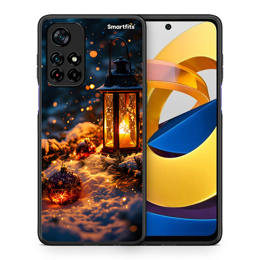 Θήκη Xiaomi Poco M4 Pro 5G Christmas Ornaments από τη Smartfits με σχέδιο στο πίσω μέρος και μαύρο περίβλημα | Xiaomi Poco M4 Pro 5G Christmas Ornaments case with colorful back and black bezels