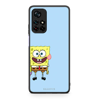 Xiaomi Poco M4 Pro 5G Friends Bob θήκη από τη Smartfits με σχέδιο στο πίσω μέρος και μαύρο περίβλημα | Smartphone case with colorful back and black bezels by Smartfits