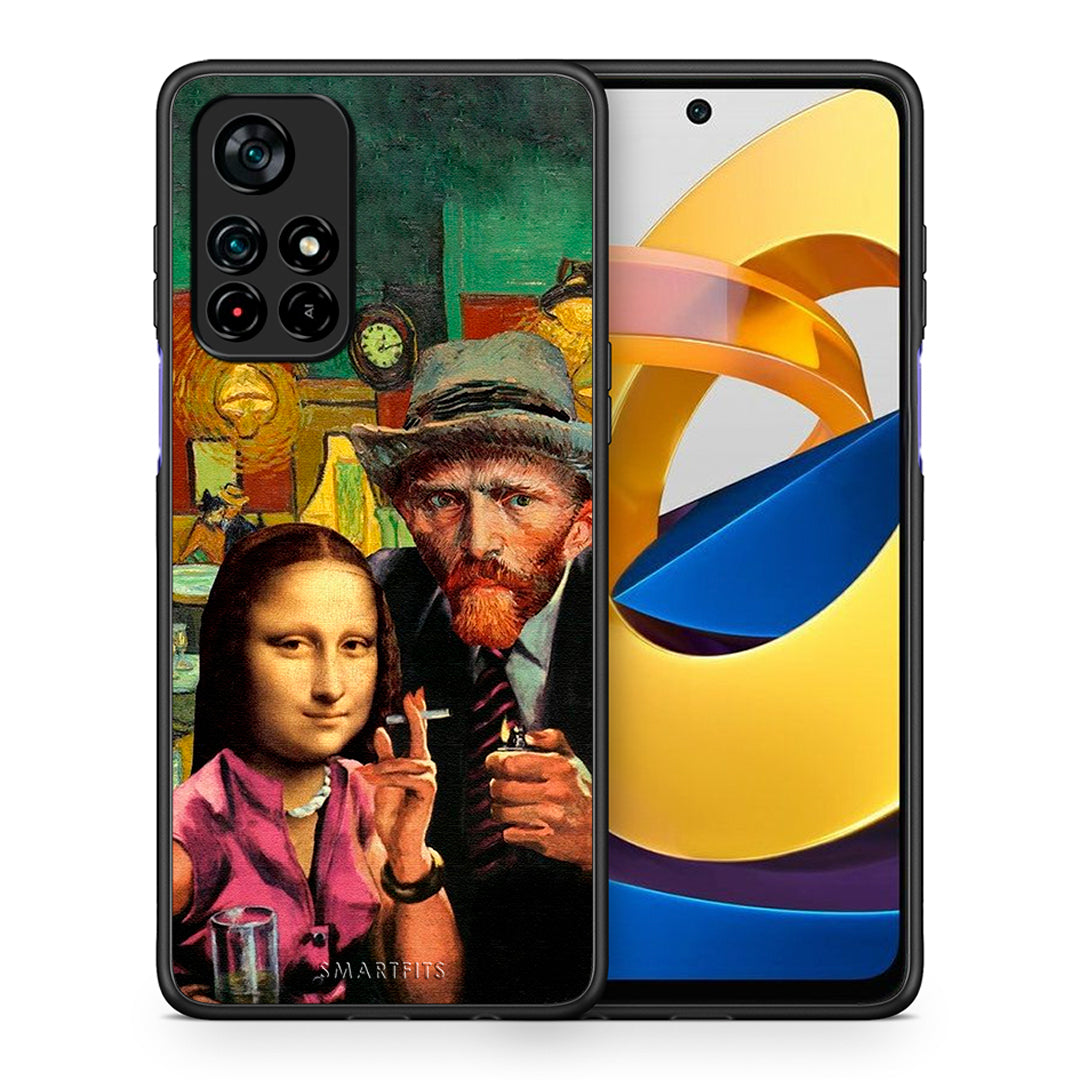 Θήκη Xiaomi Poco M4 Pro 5G Funny Art από τη Smartfits με σχέδιο στο πίσω μέρος και μαύρο περίβλημα | Xiaomi Poco M4 Pro 5G Funny Art case with colorful back and black bezels