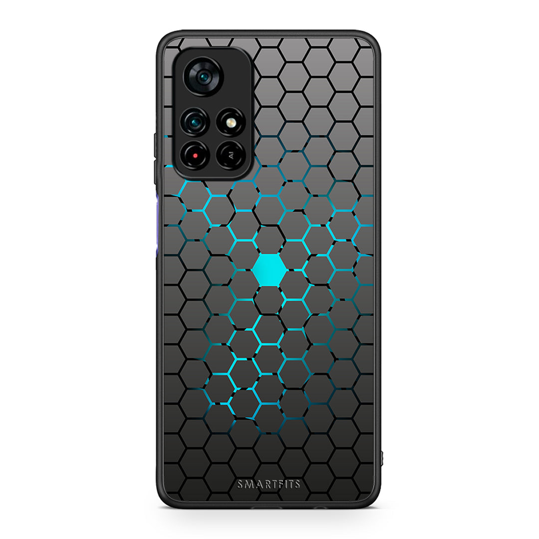 40 - Xiaomi Poco M4 Pro 5G Hexagonal Geometric case, cover, bumper