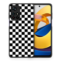 Thumbnail for Θήκη Xiaomi Poco M4 Pro 5G Squares Geometric από τη Smartfits με σχέδιο στο πίσω μέρος και μαύρο περίβλημα | Xiaomi Poco M4 Pro 5G Squares Geometric case with colorful back and black bezels