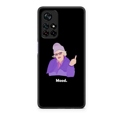 Θήκη Xiaomi Poco M4 Pro 5G Grandma Mood Black από τη Smartfits με σχέδιο στο πίσω μέρος και μαύρο περίβλημα | Xiaomi Poco M4 Pro 5G Grandma Mood Black case with colorful back and black bezels