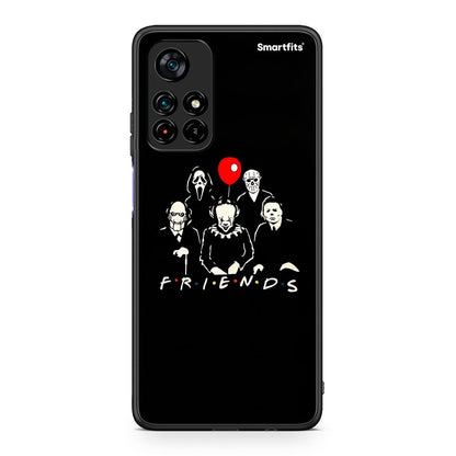 Xiaomi Poco M4 Pro 5G Halloween Friends θήκη από τη Smartfits με σχέδιο στο πίσω μέρος και μαύρο περίβλημα | Smartphone case with colorful back and black bezels by Smartfits