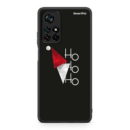 Xiaomi Poco M4 Pro 5G Minimal Christmas θήκη από τη Smartfits με σχέδιο στο πίσω μέρος και μαύρο περίβλημα | Smartphone case with colorful back and black bezels by Smartfits