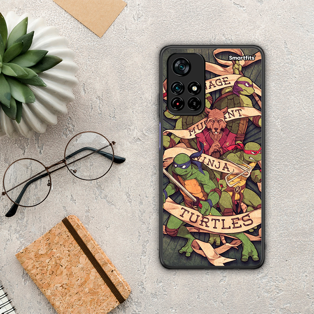 Ninja Turtles - Xiaomi Redmi Note 11S 5G θήκη