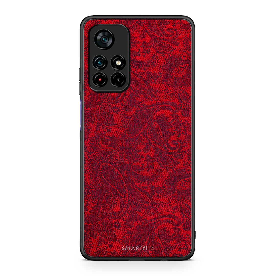 Xiaomi Poco M4 Pro 5G Paisley Cashmere θήκη από τη Smartfits με σχέδιο στο πίσω μέρος και μαύρο περίβλημα | Smartphone case with colorful back and black bezels by Smartfits