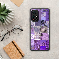 Thumbnail for Purple Aesthetic Collage - Xiaomi Redmi Note 11S 5G θήκη