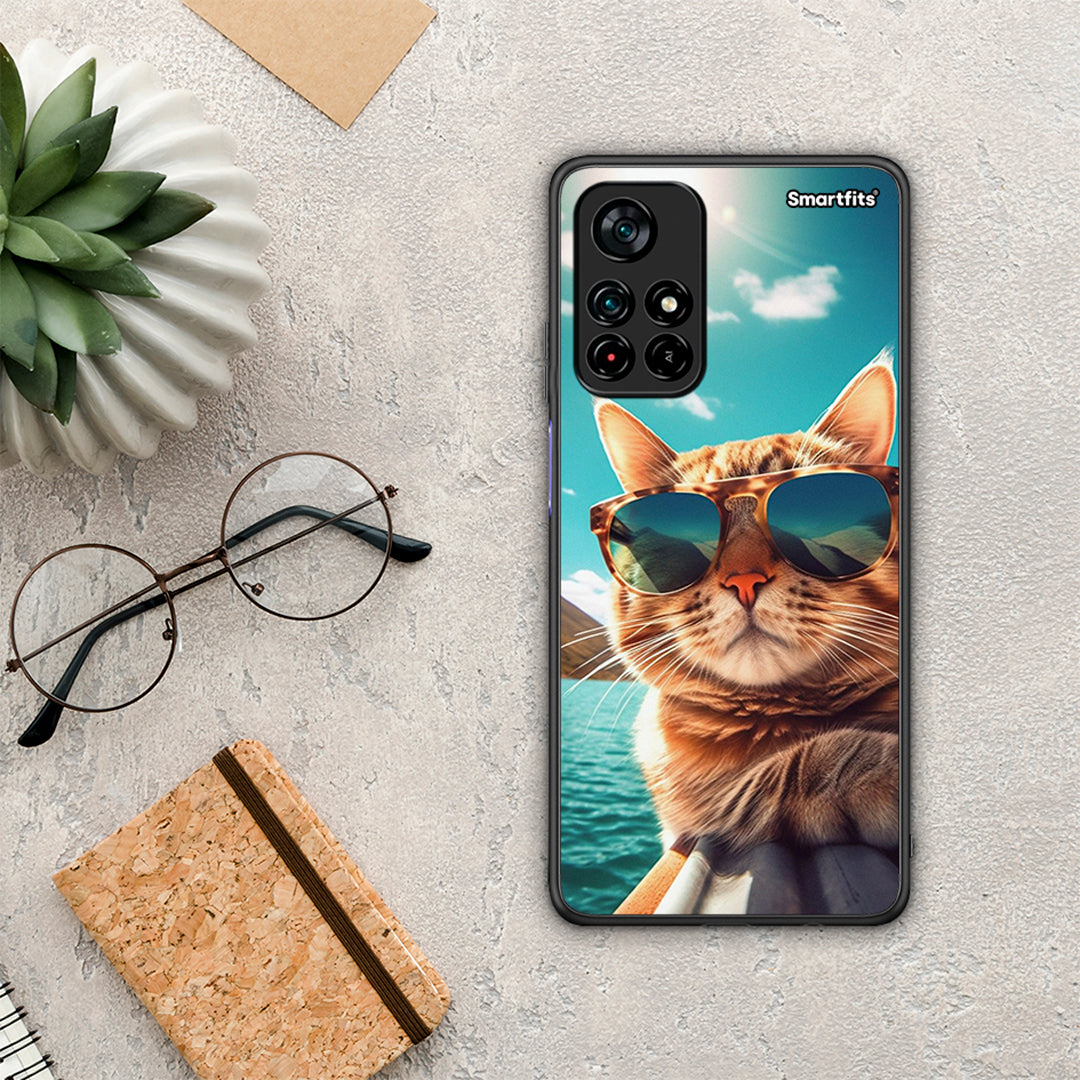 Summer Cat - Xiaomi Poco M4 Pro 5G / Xiaomi Redmi Note 11S 5G θήκη