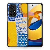 Thumbnail for Θήκη Xiaomi Poco M4 Pro 5G Sunset Memories από τη Smartfits με σχέδιο στο πίσω μέρος και μαύρο περίβλημα | Xiaomi Poco M4 Pro 5G Sunset Memories case with colorful back and black bezels